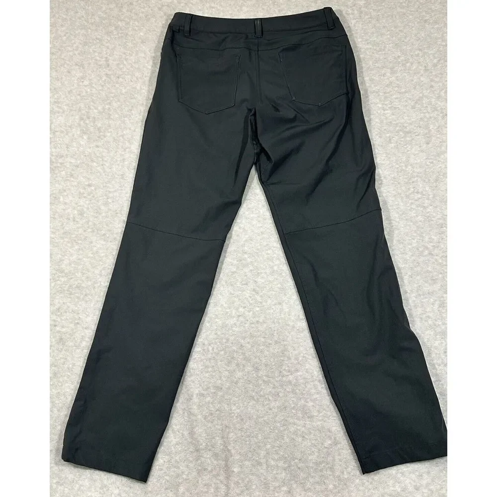 Lululemon Pants Mens 30 X 30 ABC 5 Pocket Dark Grey Flat‎ Front Light Weight